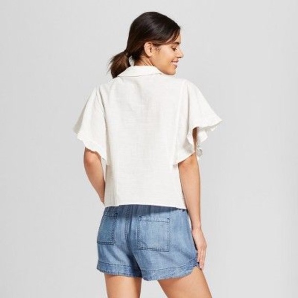 Universal Thread Ruffled Button Down - Picture 5 of 12